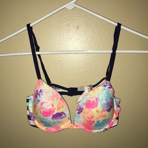 floral print bra